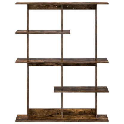 Wall Shelving Unit Brown 102 x 20 x 130 cm Engineered Wood