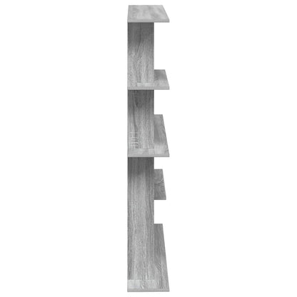 Wall Shelving Unit Grey 102 x 20 x 130 cm Engineered Wood