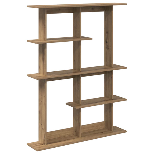 Wall Shelf Artisan Oak 102 x 20 x 130 cm Engineered Wood
