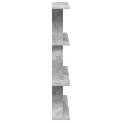 Wall Shelving Unit Grey 100 x 20 x 126 cm Engineered Wood