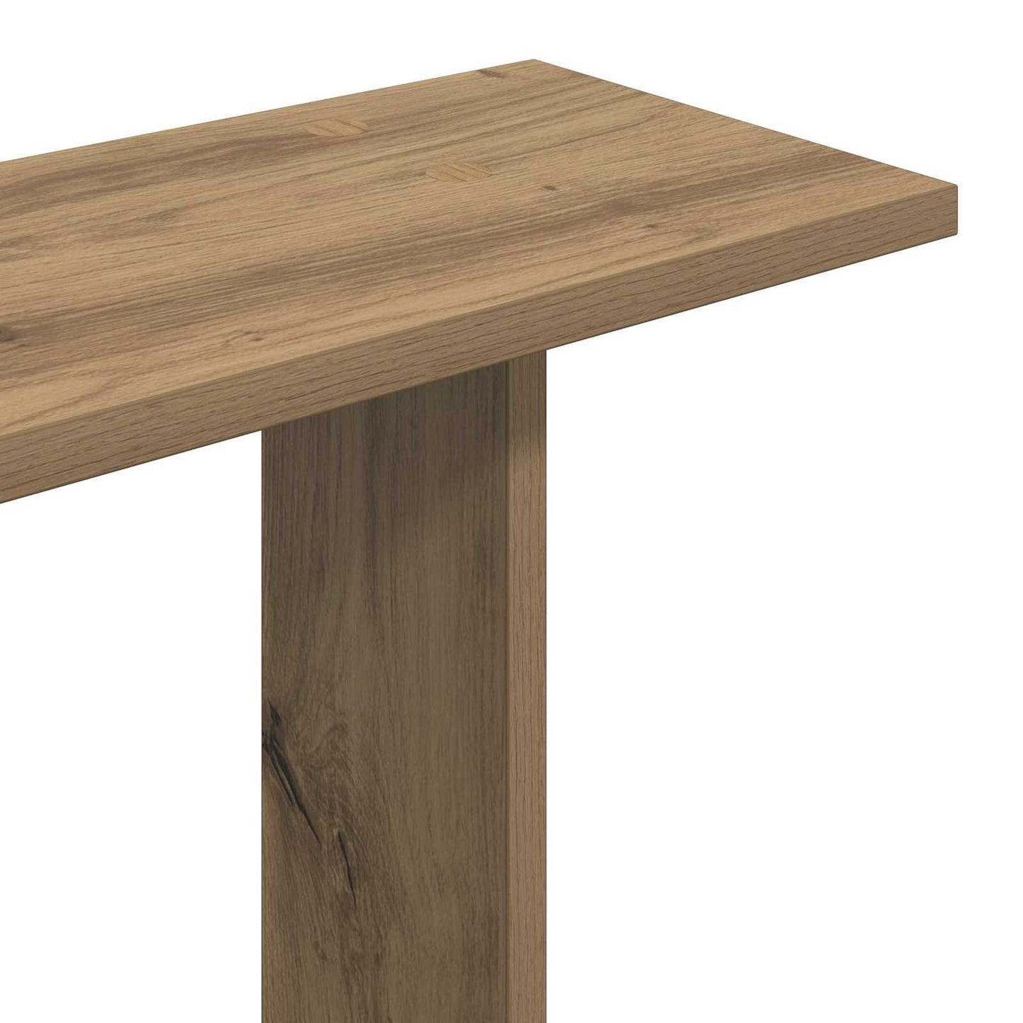 Wall Shelf Artisan Oak 100 x 20 x 126 cm Engineered Wood