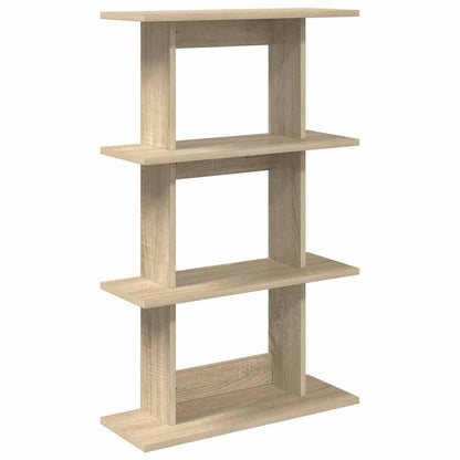 Wall Shelf Wall-Mounted Brown 56 x 20 x 90 cm Engineered Wood