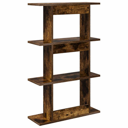 Wall Shelf Wall-Mounted Brown 56 x 20 x 90 cm Engineered Wood
