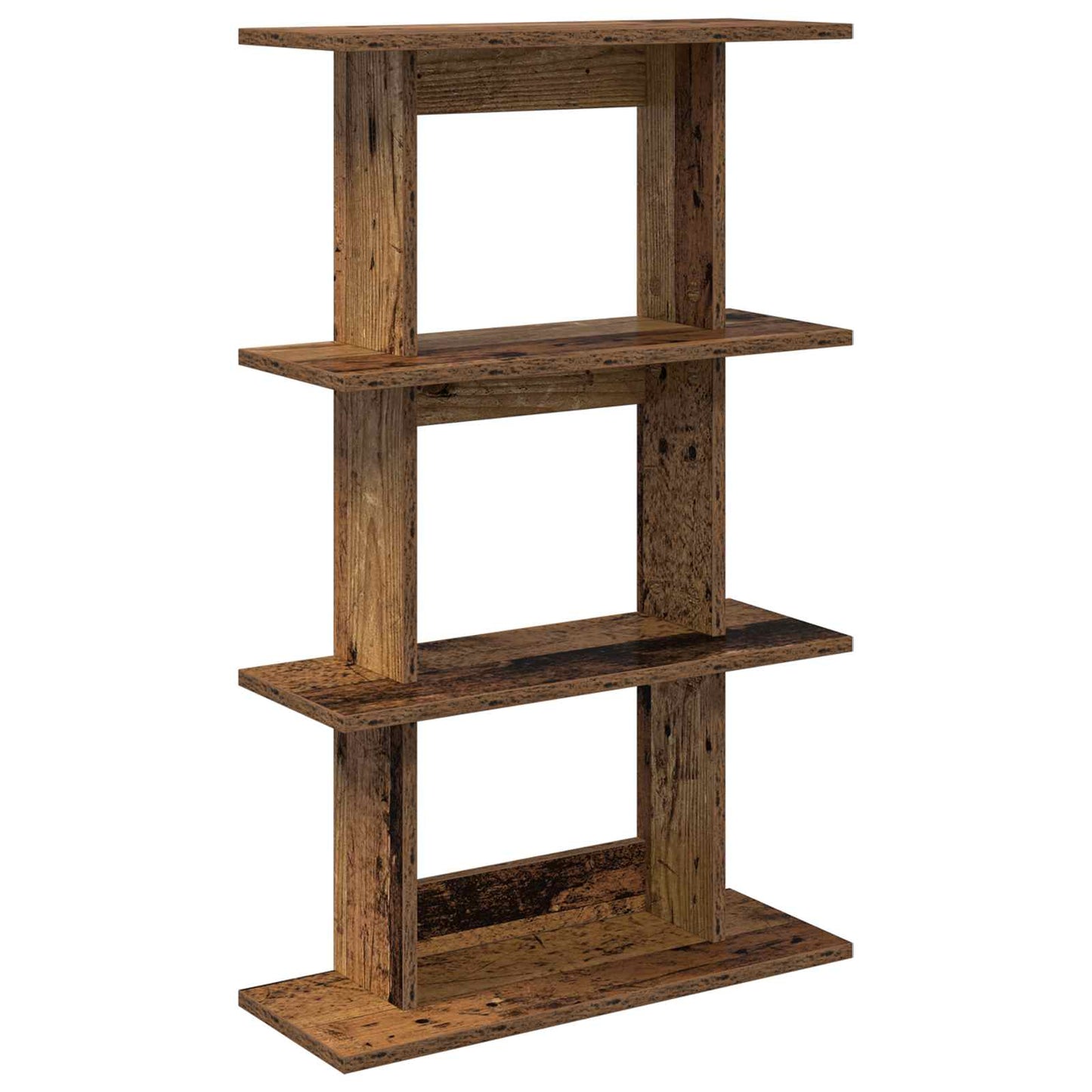 Wall Shelf Wall-Mounted Brown 56 x 20 x 90 cm Engineered Wood
