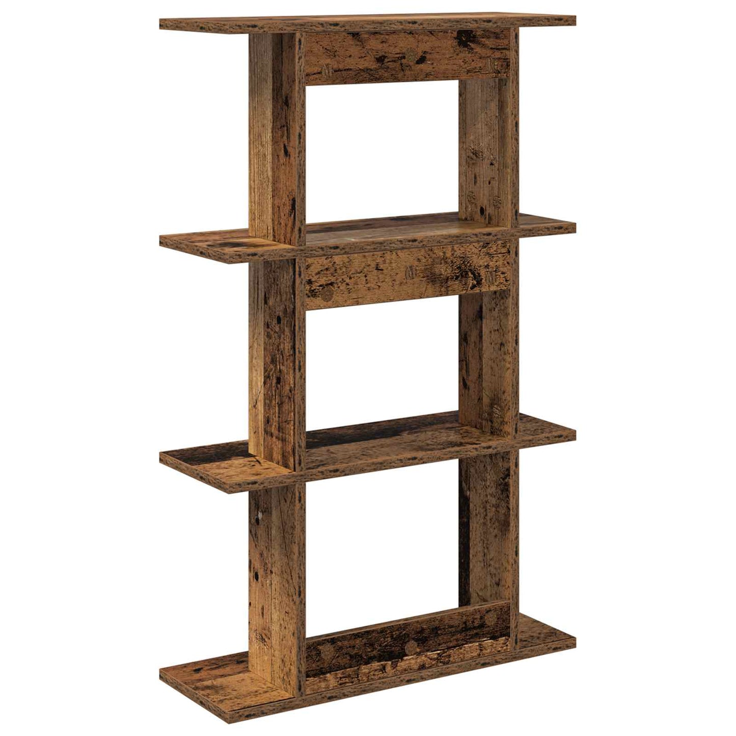 Wall Shelf Wall-Mounted Brown 56 x 20 x 90 cm Engineered Wood