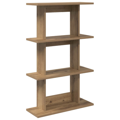 Wall Shelf Wall-Mounted Brown 56 x 20 x 90 cm Engineered Wood