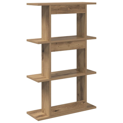 Wall Shelf Wall-Mounted Brown 56 x 20 x 90 cm Engineered Wood