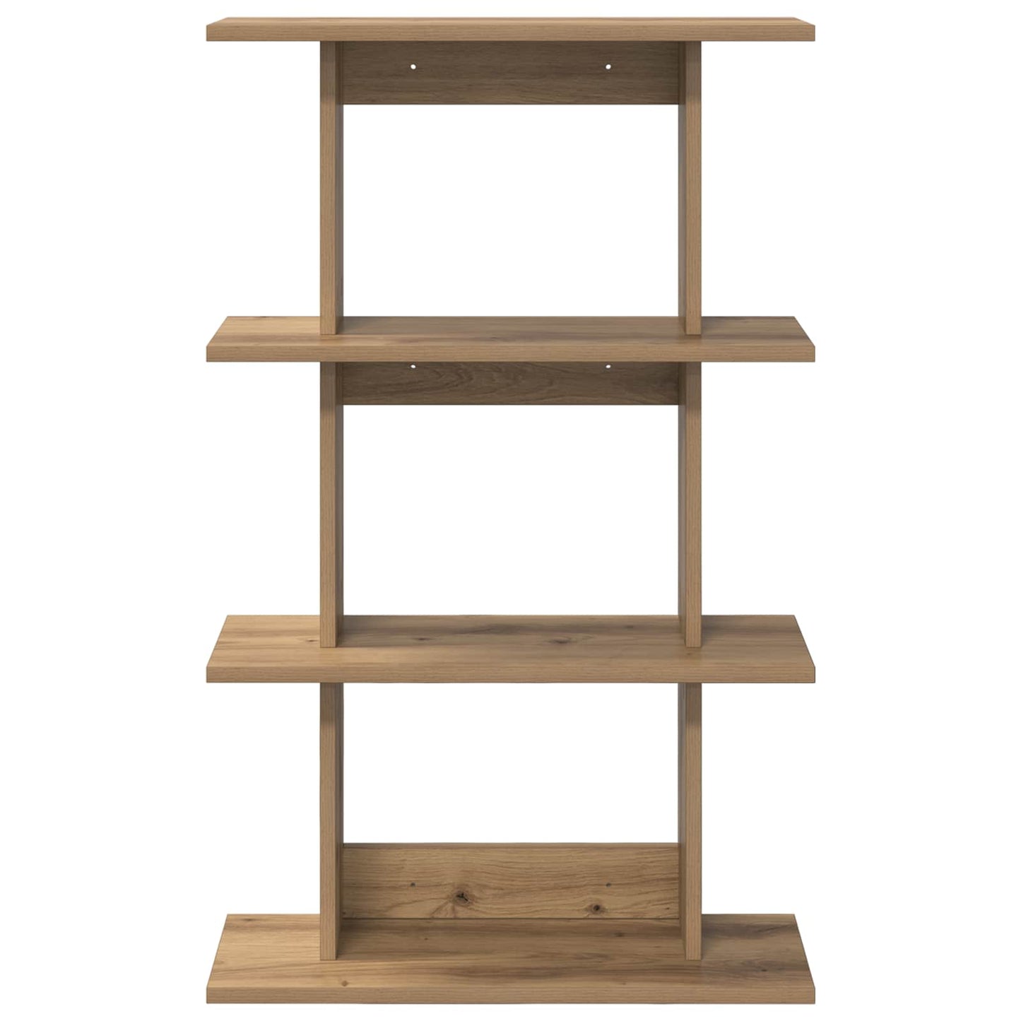 Wall Shelf Wall-Mounted Brown 56 x 20 x 90 cm Engineered Wood