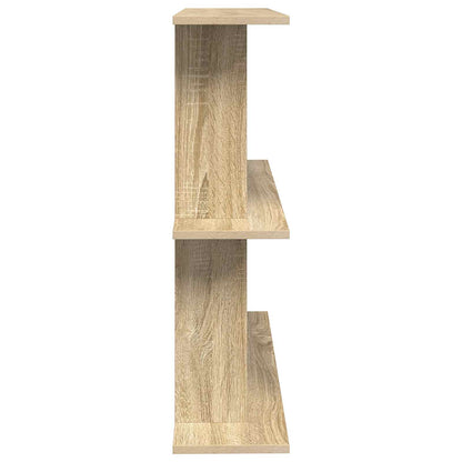 Wall Shelf Wall-Mounted Sonoma Oak 80 x 20 x 75 cm