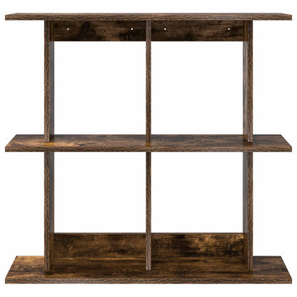 Wall Shelf Wall-Mounted Brown 100 x 20 x 75 cm Engineered Wood