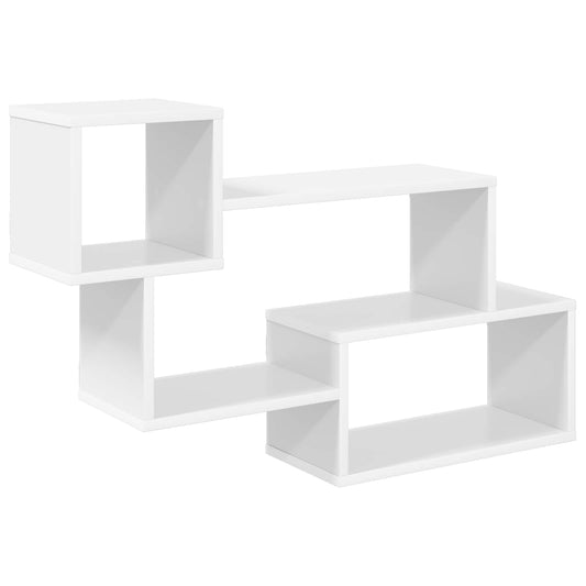 Floating Shelf White 87 x 20 x 55 cm