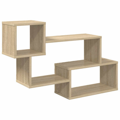 Floating Shelf Wall-Mounted Brown 87 x 20 x 55 cm