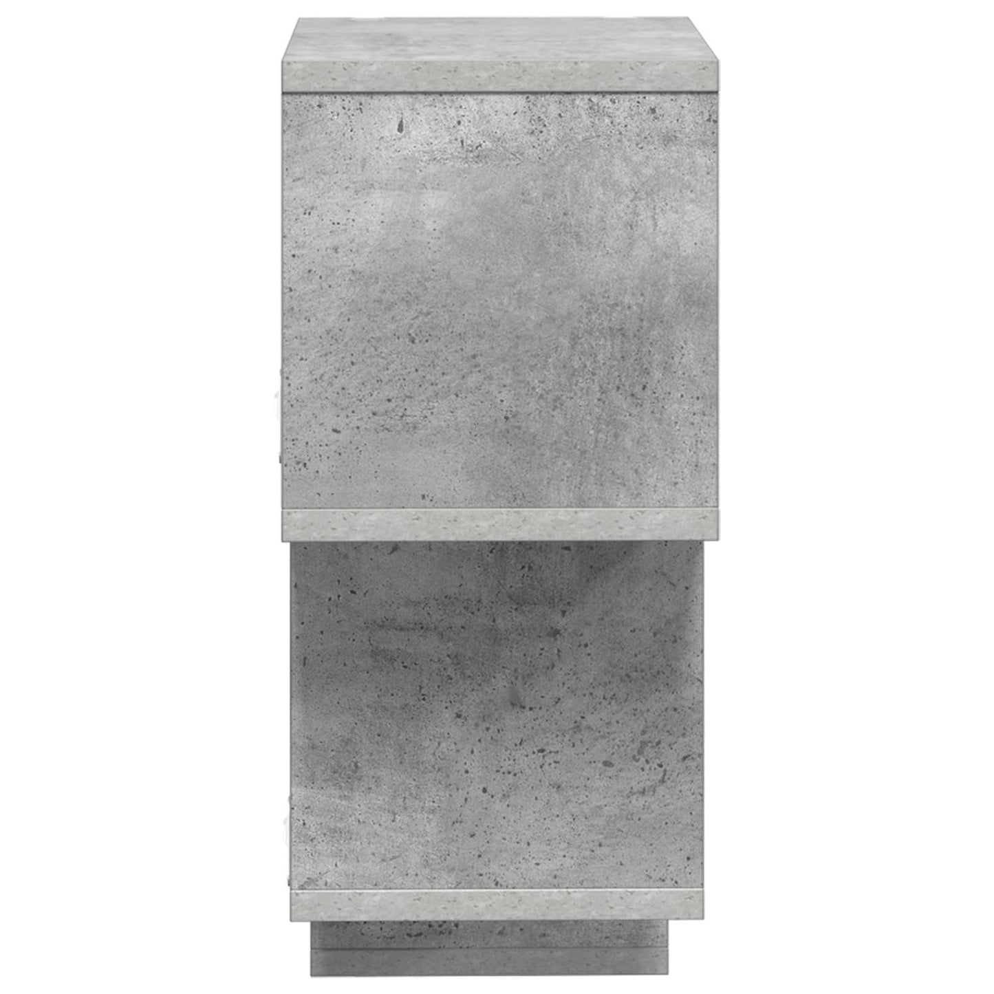 Floating Shelf Wall-Mounted Grey 87 x 20 x 55 cm