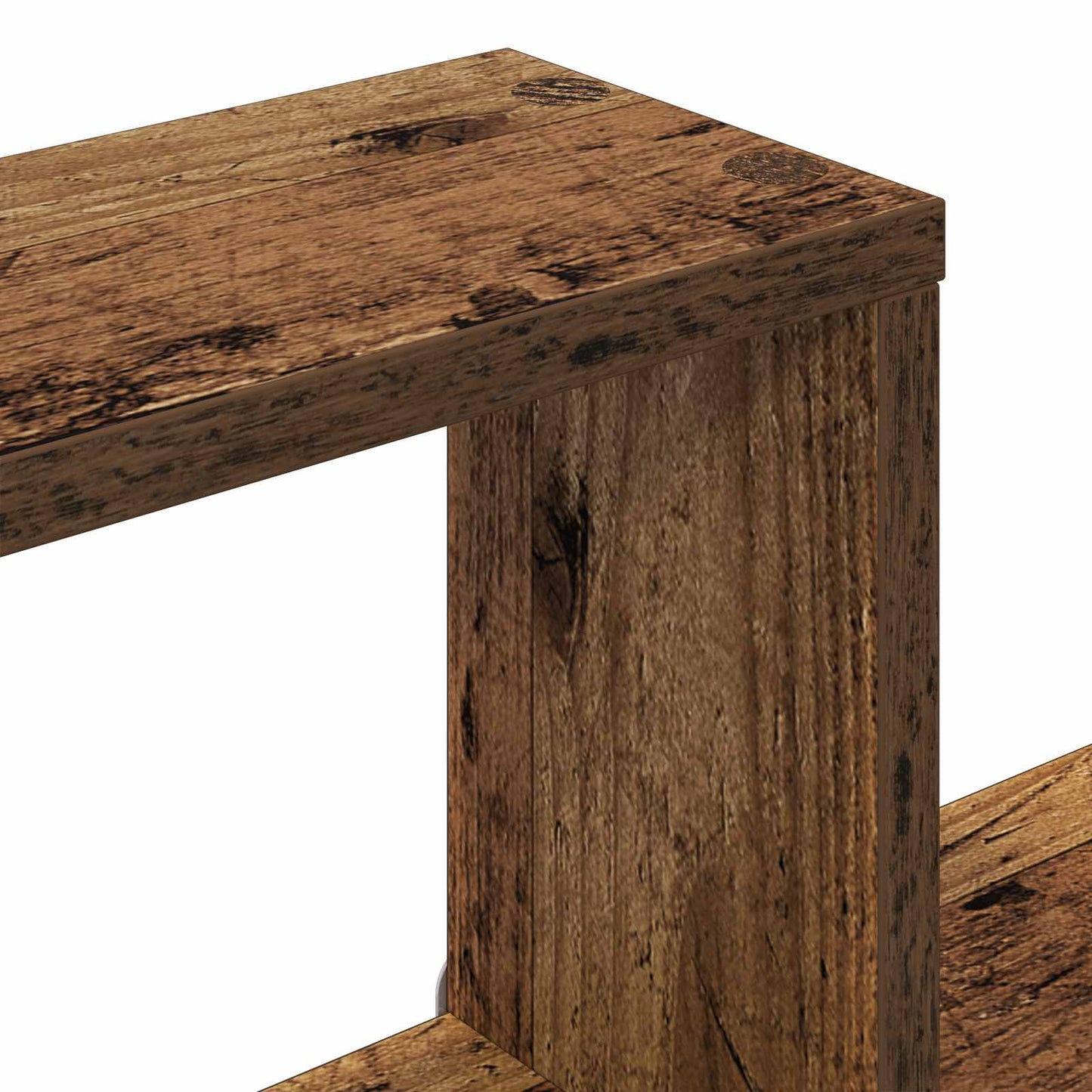 Wall Shelf Wall-Mounted Old Wood 55 x 15 x 35 cm