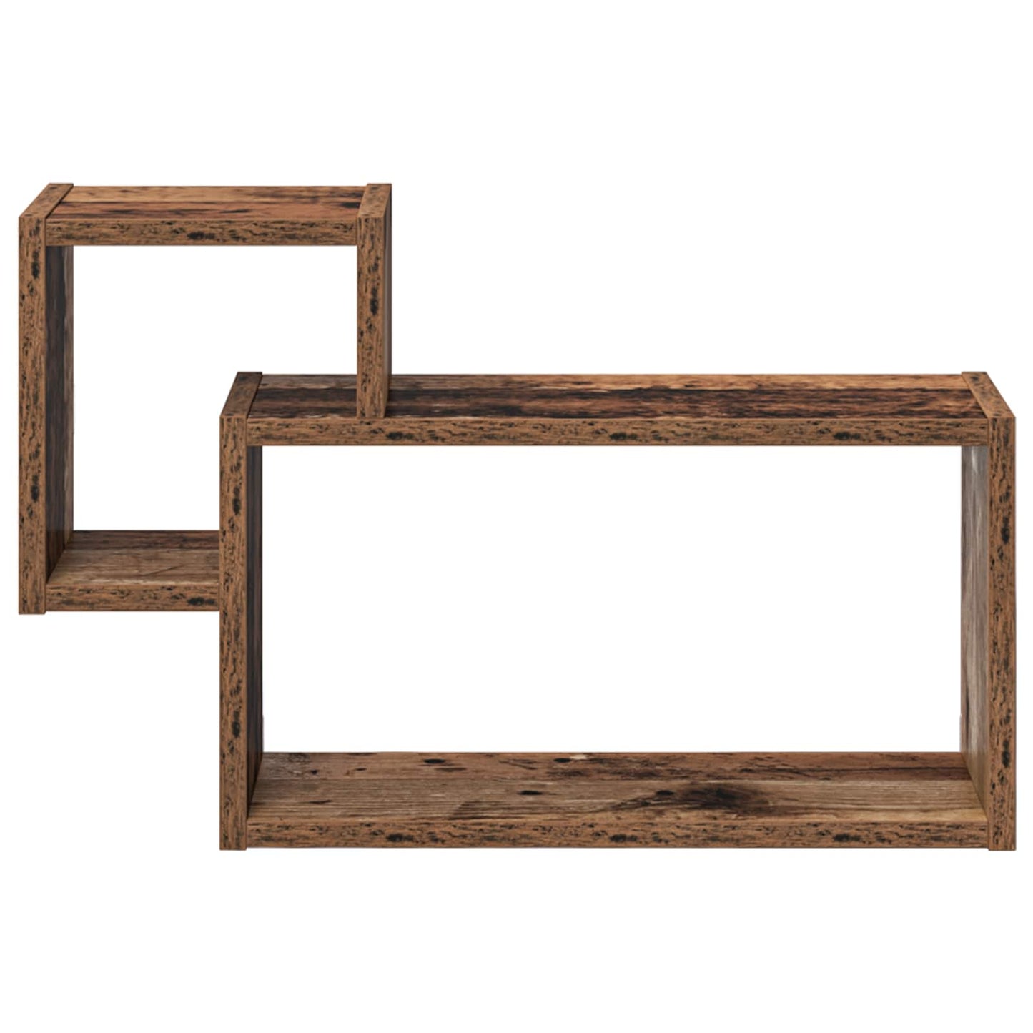 Wall Shelf Wall-Mounted Brown 55 x 15 x 35 cm Engineered Wood
