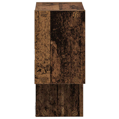 Wall Shelf Wall-Mounted Brown 55 x 15 x 35 cm Engineered Wood