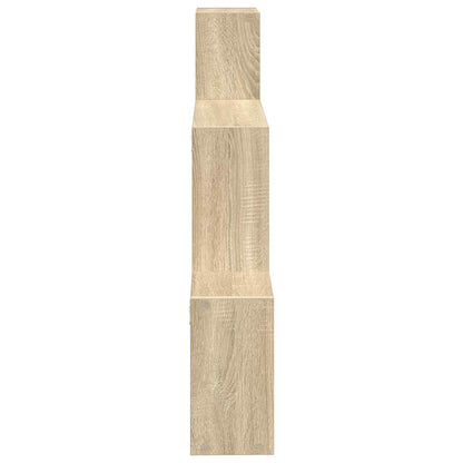 Wall Shelf Wall-Mounted Brown 91.5 x 15 x 76 cm Engineered Wood