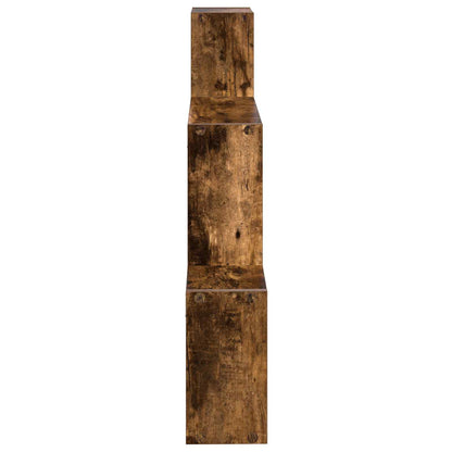 Wall Shelf Wall-Mounted Brown 91.5 x 15 x 76 cm Engineered Wood