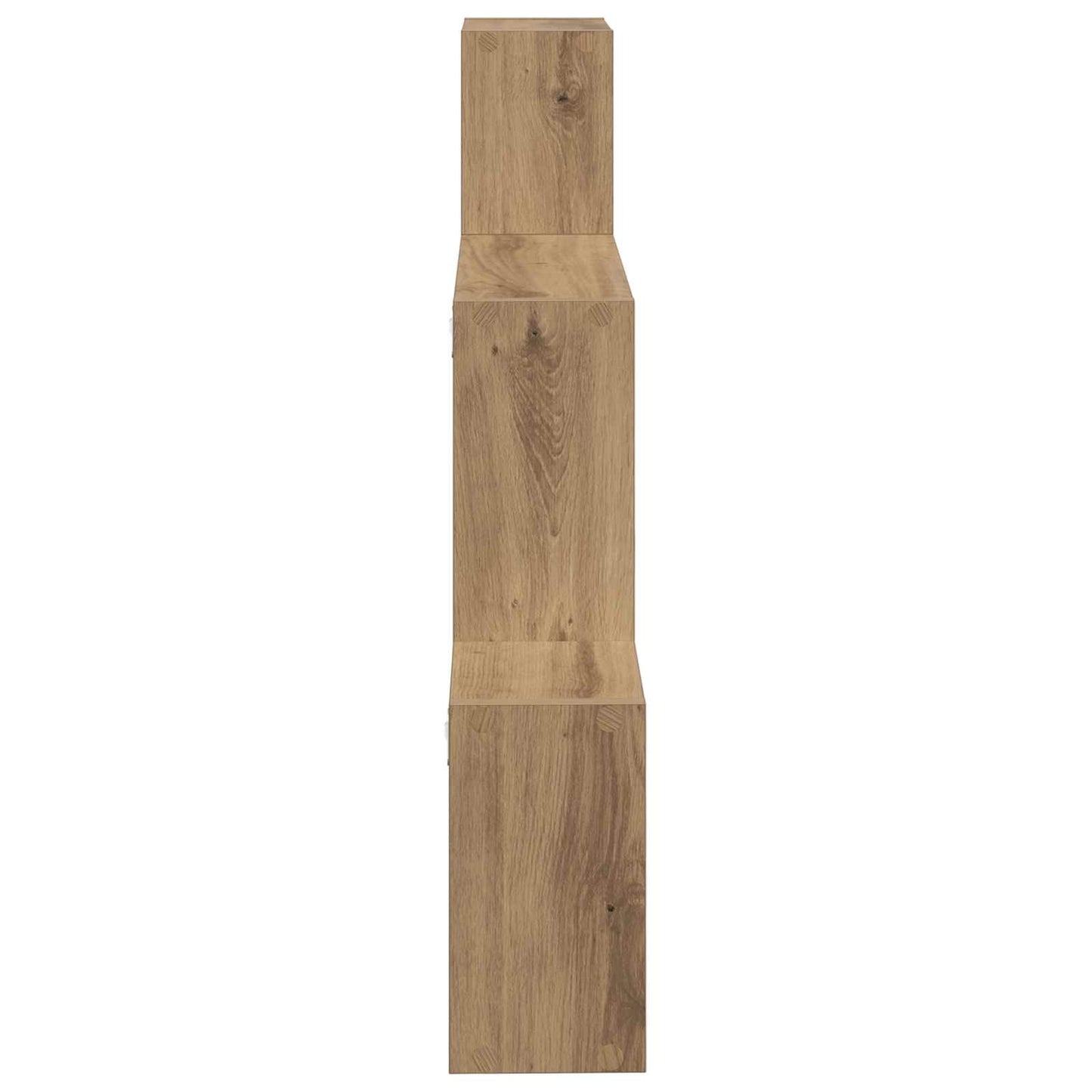 Wall Shelf Wall-Mounted Brown 91.5 x 15 x 76 cm Engineered Wood
