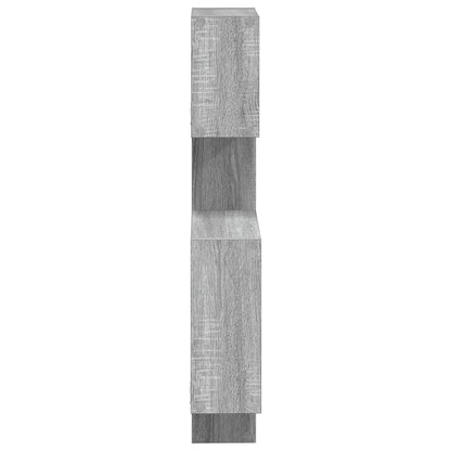 Wall Cube Shelves Wall-Mounted Grey 64 x 13.5 x 91.5 cm