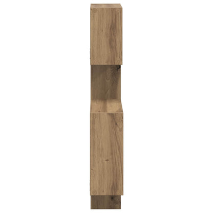 Wall Cube Shelves Wall-Mounted Brown 64 x 13.5 x 91.5 cm