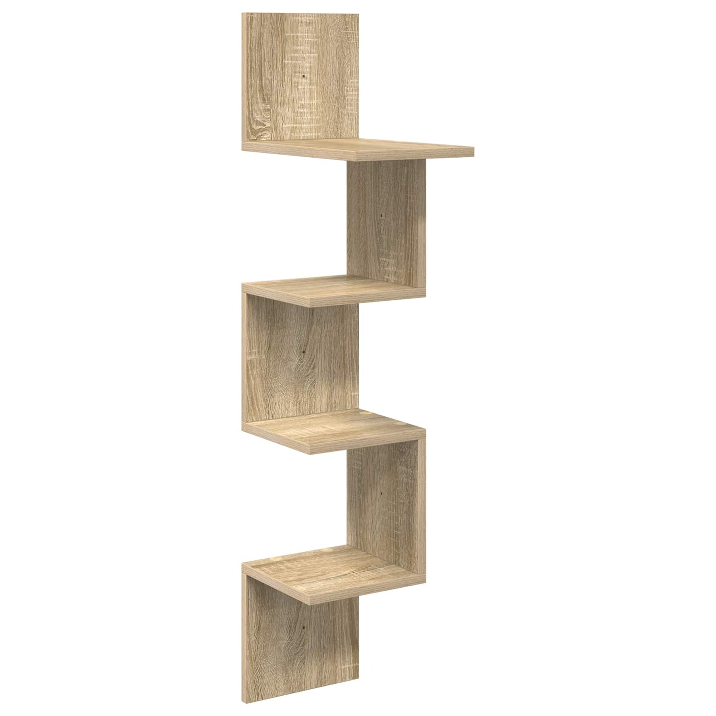 Wall Shelf Wall-Mounted Sonoma Oak 32 x 21 x107 cm