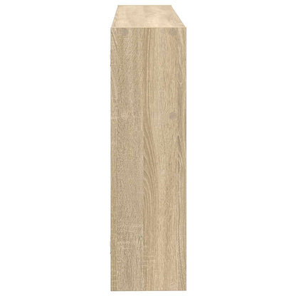 Wall Shelf Wall-Mounted Brown 95 x 20 x 69.5 cm Engineered Wood
