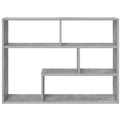 Wall Shelf Wall-Mounted Grey 95 x 20 x 69.5 cm Engineered Wood