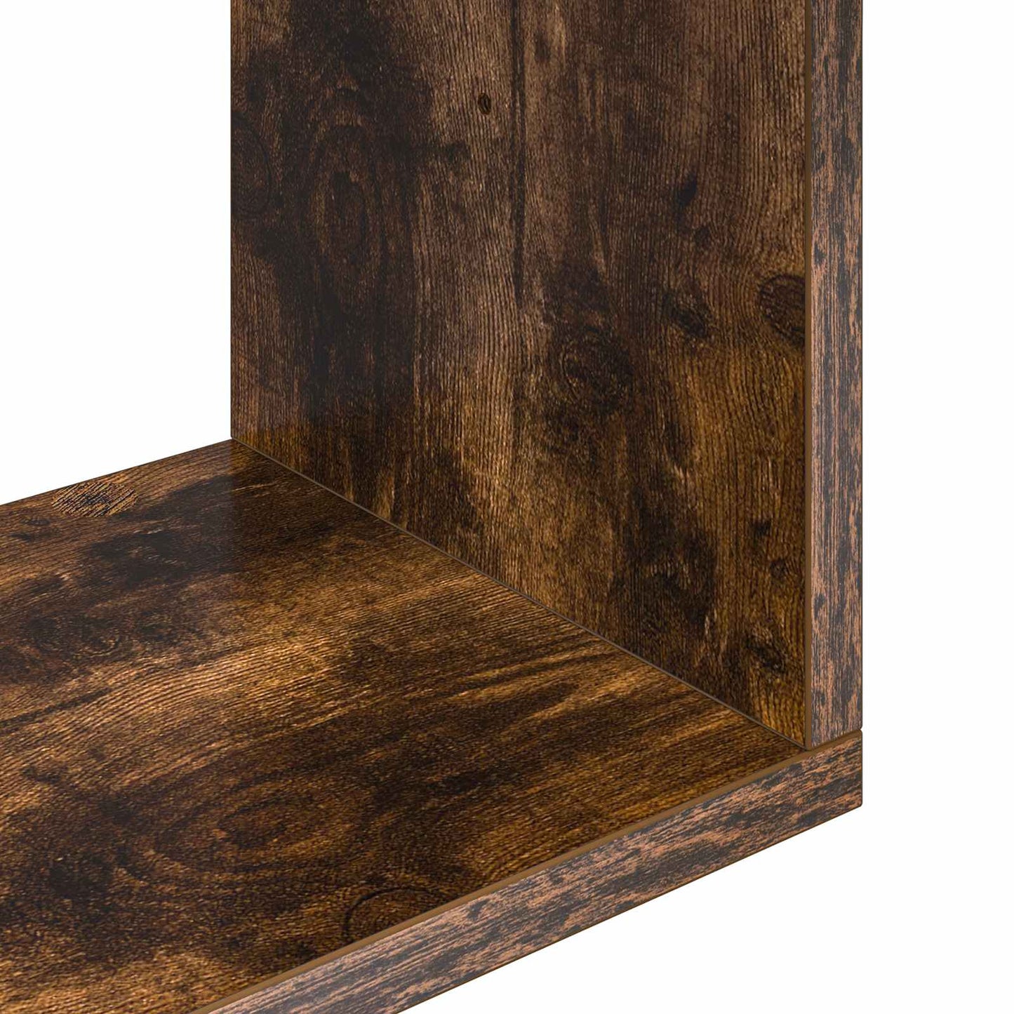 Wall Shelf Wall-Mounted Smoked Oak 95 x 20 x 69.5 cm