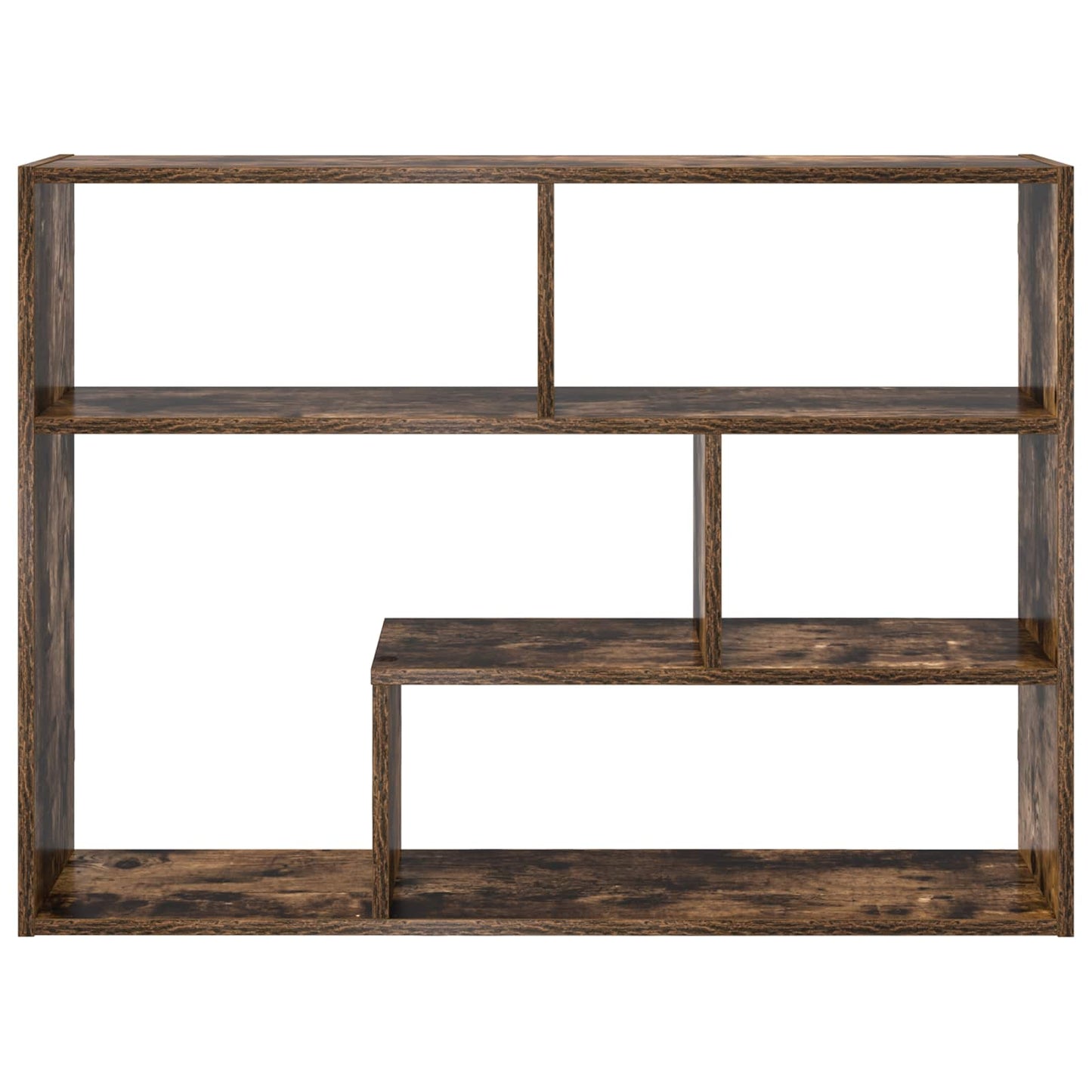 Wall Shelf Wall-Mounted Brown 95 x 20 x 69.5 cm Engineered Wood