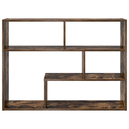 Wall Shelf Wall-Mounted Brown 95 x 20 x 69.5 cm Engineered Wood
