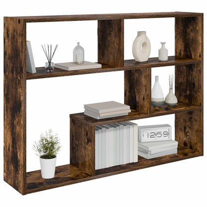 Wall Shelf Wall-Mounted Brown 95 x 20 x 69.5 cm Engineered Wood