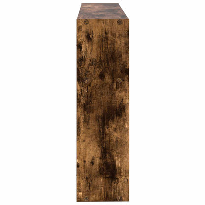 Wall Shelf Wall-Mounted Brown 95 x 20 x 69.5 cm Engineered Wood