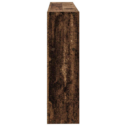 Wall Shelf Wall-Mounted Brown 95 x 20 x 69.5 cm Engineered Wood