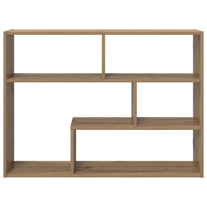 Wall Shelf Wall-Mounted Brown 95 x 20 x 69.5 cm Engineered Wood