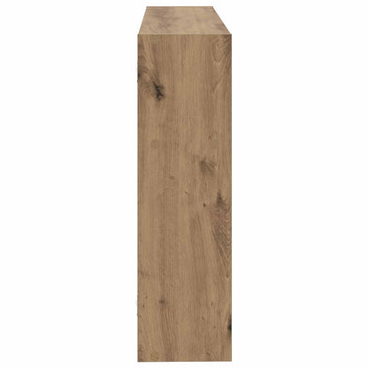 Wall Shelf Wall-Mounted Brown 95 x 20 x 69.5 cm Engineered Wood