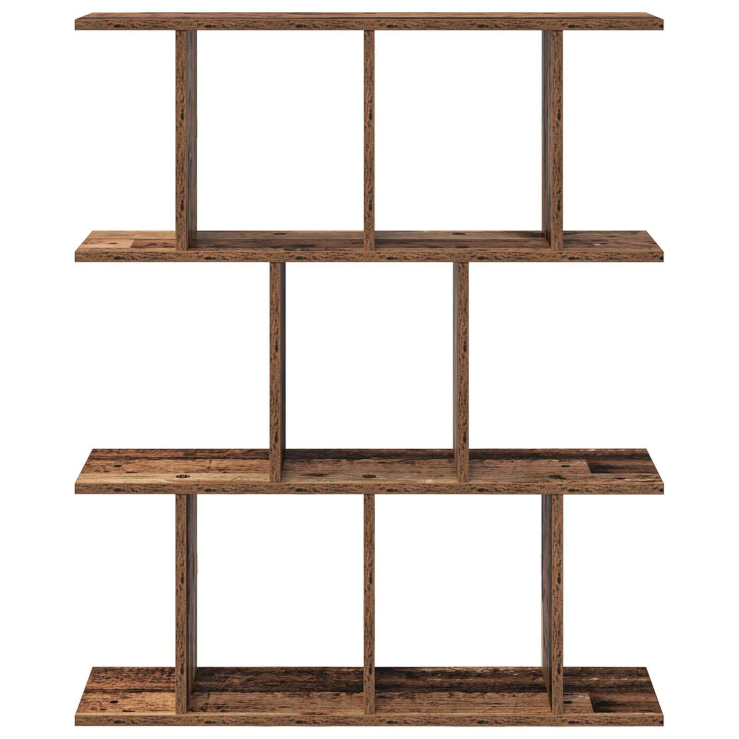 Wall Shelf Old Wood 80 x 20 x 96 cm Engineered Wood