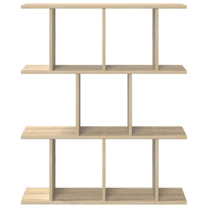 Wall Shelf Sonoma Oak 102 x 20 x 96 cm Engineered Wood