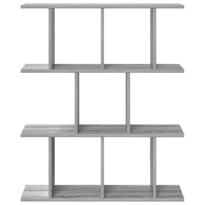 Wall Shelf Grey Sonoma 102 x 20 x 96 cm Engineered Wood