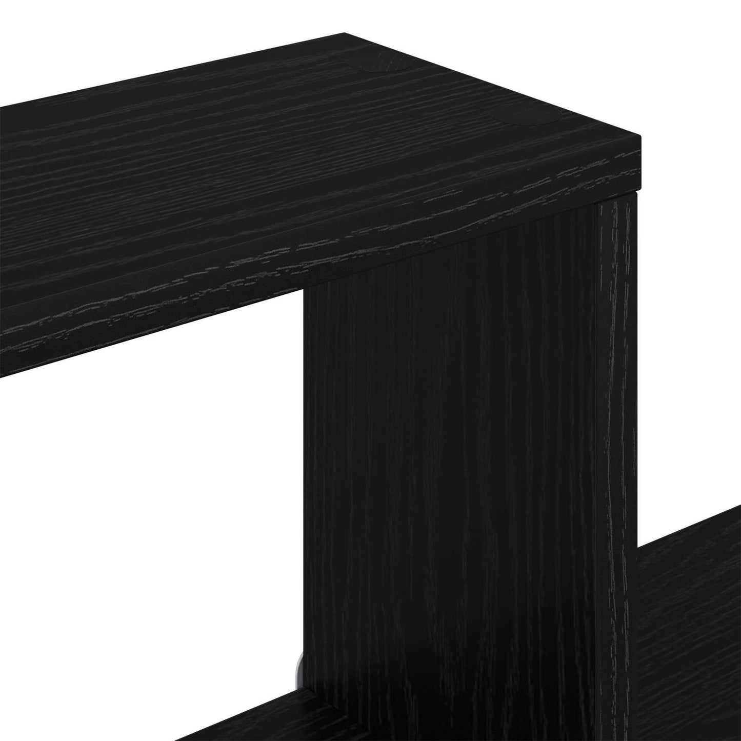 Wall Shelf Black Oak 48 x 15 x 42 cm Engineered Wood