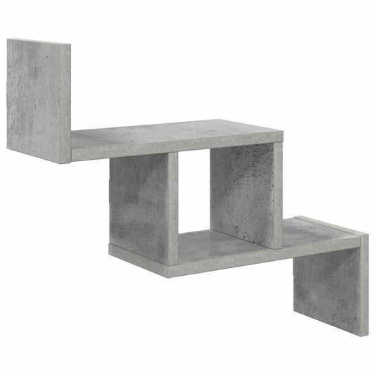 Wall Shelf Concrete Grey 48 x 15 x 42 cm Engineered Wood