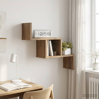 Wall Shelf Artisan Oak 48 x 15 x 42 cm Engineered Wood