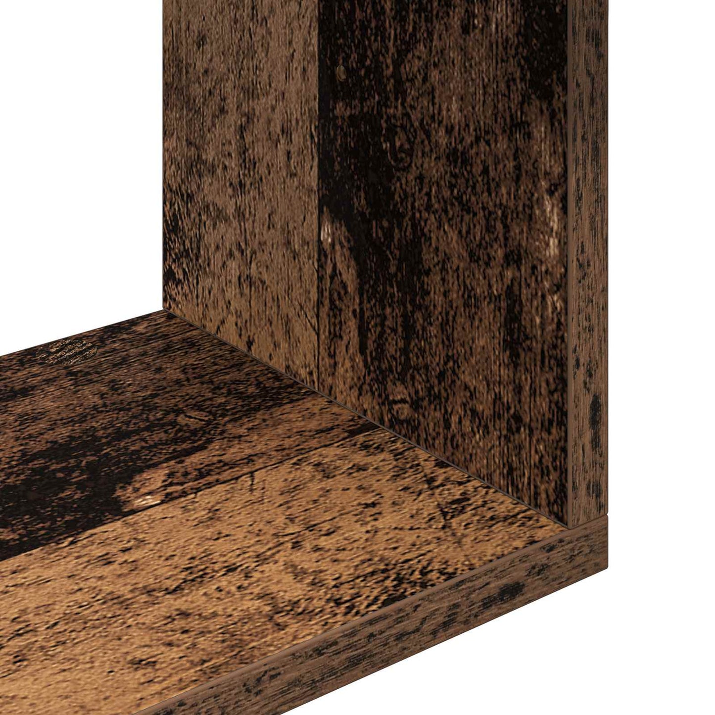 Wall Shelf Old Wood 60 x 12 x 50.5 cm Engineered Wood