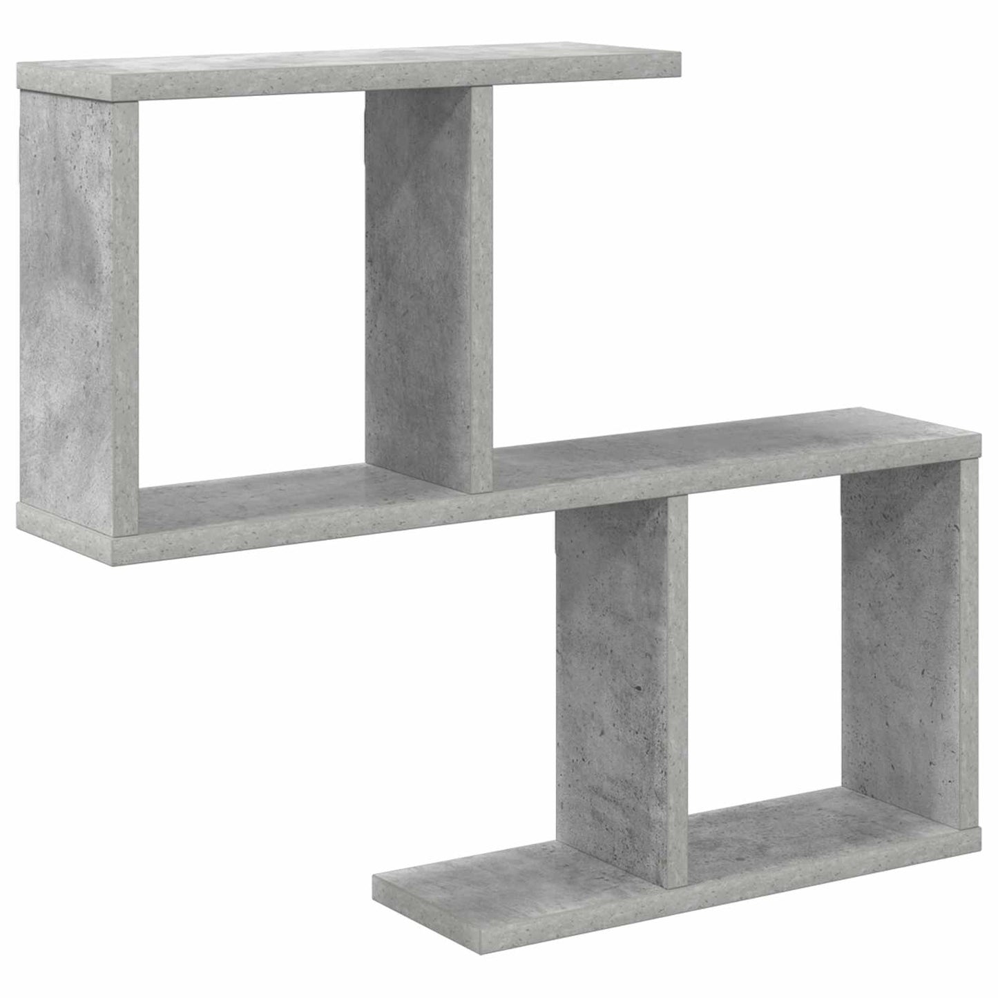 Wall Shelf Concrete Grey 60 x 12 x 50.5 cm Engineered Wood