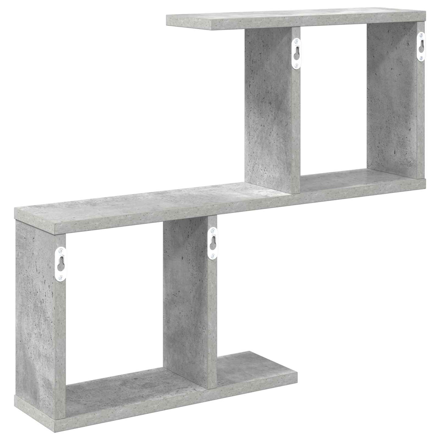 Wall Shelf Concrete Grey 60 x 12 x 50.5 cm Engineered Wood