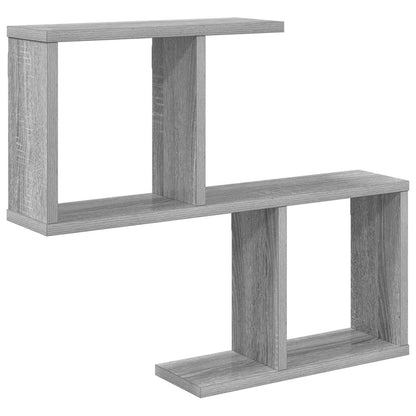 Wall Shelf Grey Sonoma 60 x 12 x 50.5 cm Engineered Wood
