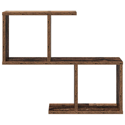 Wall Shelf Old Wood 60 x 12 x 50.5 cm Engineered Wood