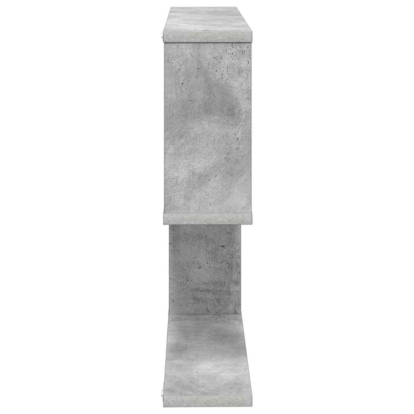 Wall Shelf Concrete Grey 100 x 12 x 50.5 cm Engineered Wood