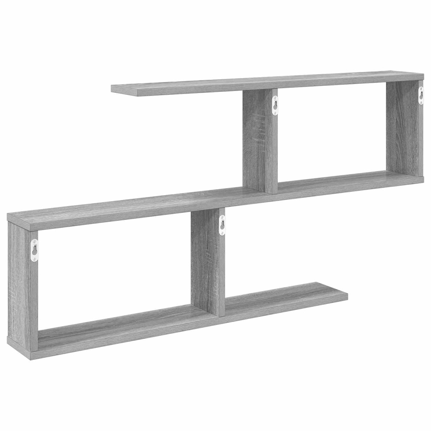 Wall Shelf Grey Sonoma 100 x 12 x 50.5 cm Engineered Wood
