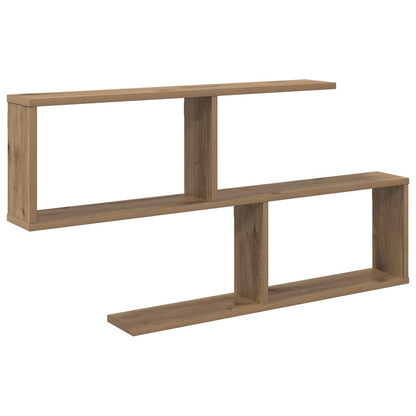 Wall Shelf Artisan Oak 100 x 12 x 50.5 cm Engineered Wood